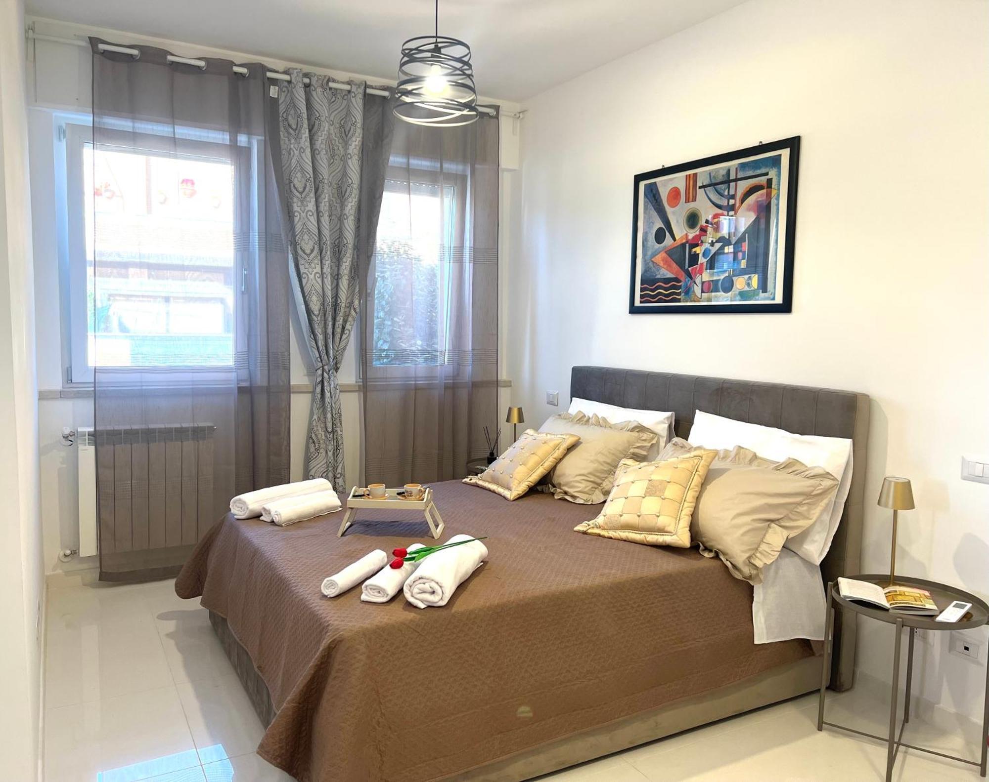 Roma Airport Sky Apartments Фьюмичино Экстерьер фото