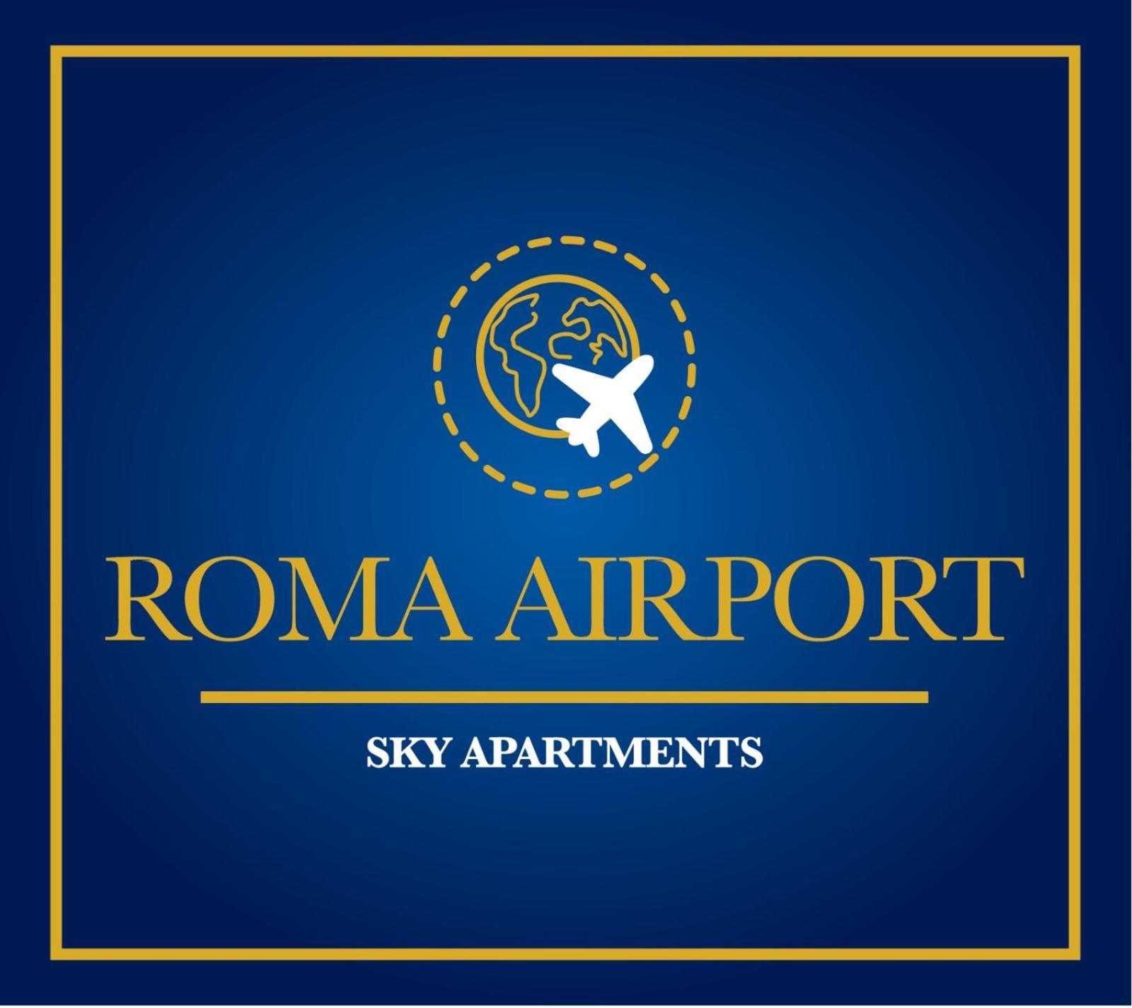 Roma Airport Sky Apartments Фьюмичино Экстерьер фото