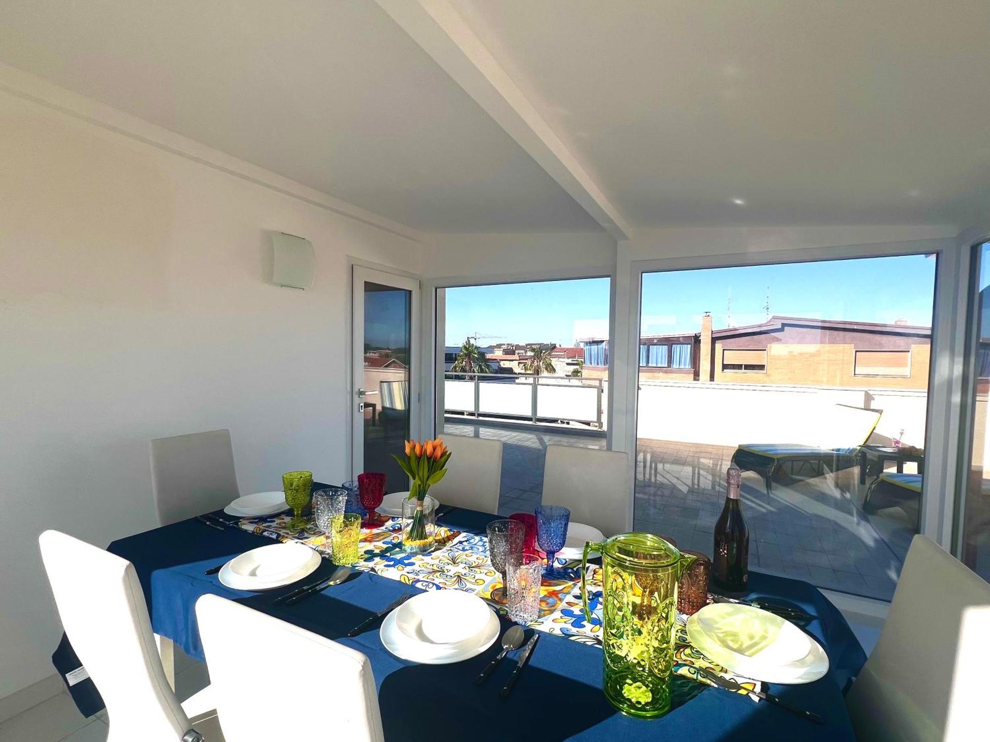 Roma Airport Sky Apartments Фьюмичино Экстерьер фото